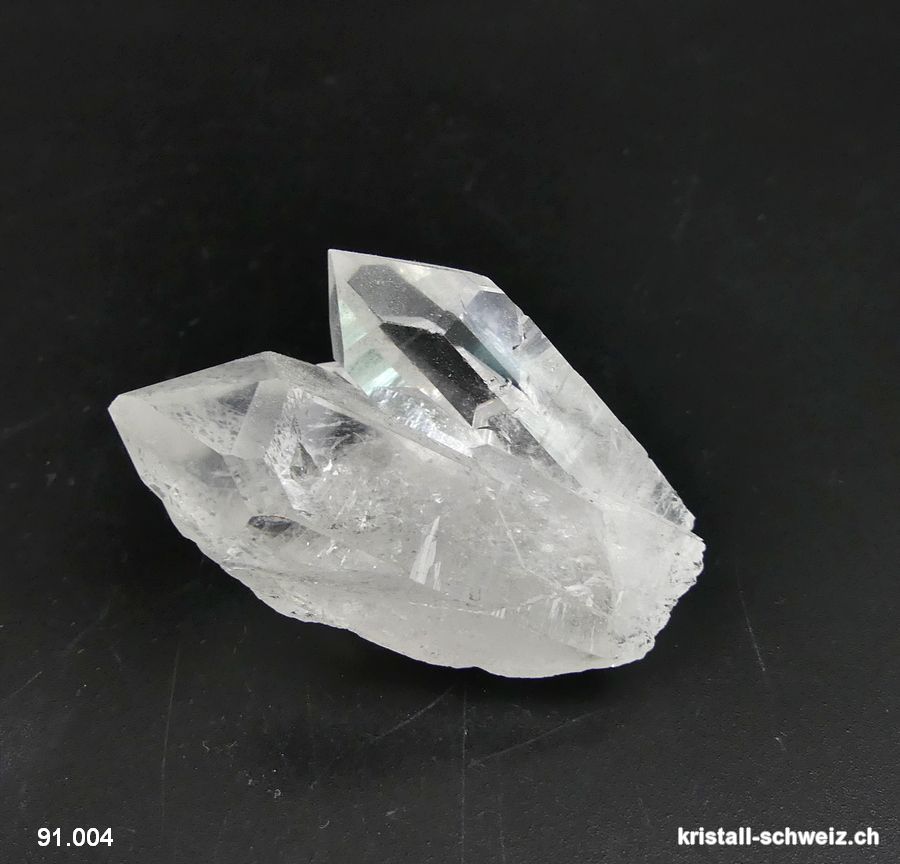 Bergkristall Spitzen aus Brasilien. Unikat 39 Gramm