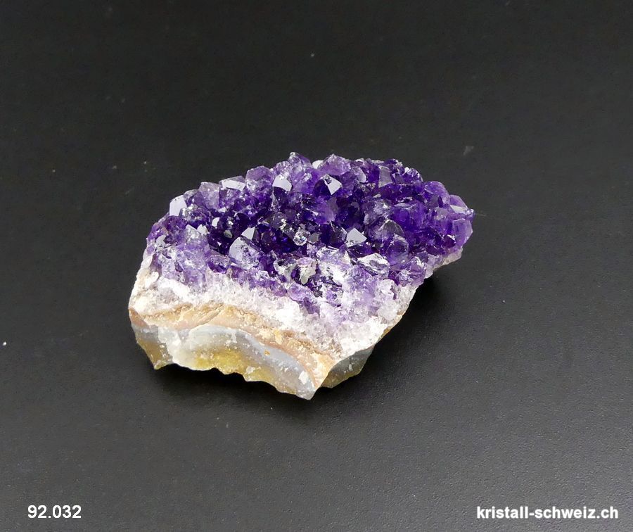 Amethyst aus Uruguay, kleine Gruppe. Unikat