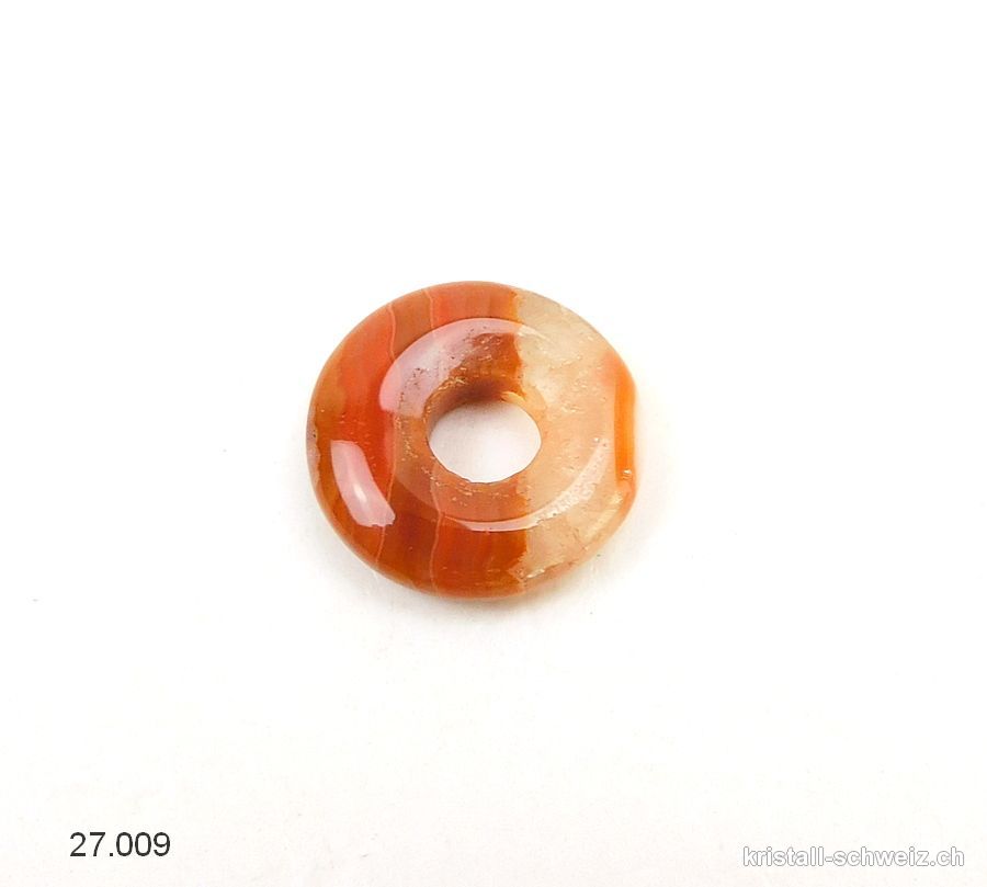 Carneol - Karneol gebändert, Donut 1,5 cm