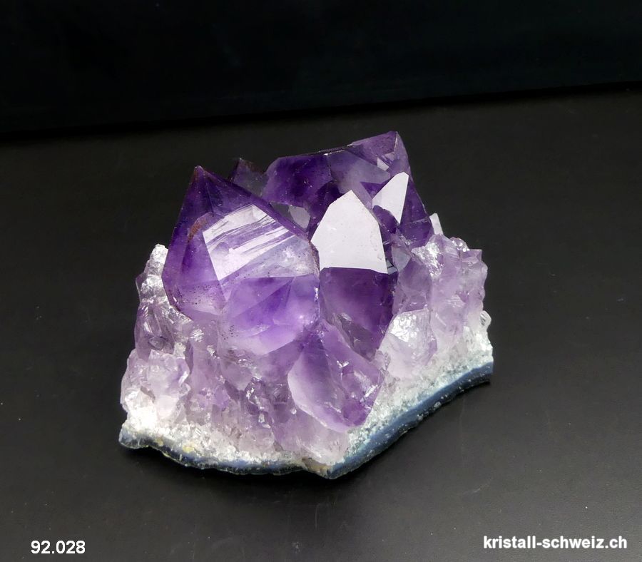 Amethyst aus Brasilien, Gruppe. Einzelstück 368 Gramm