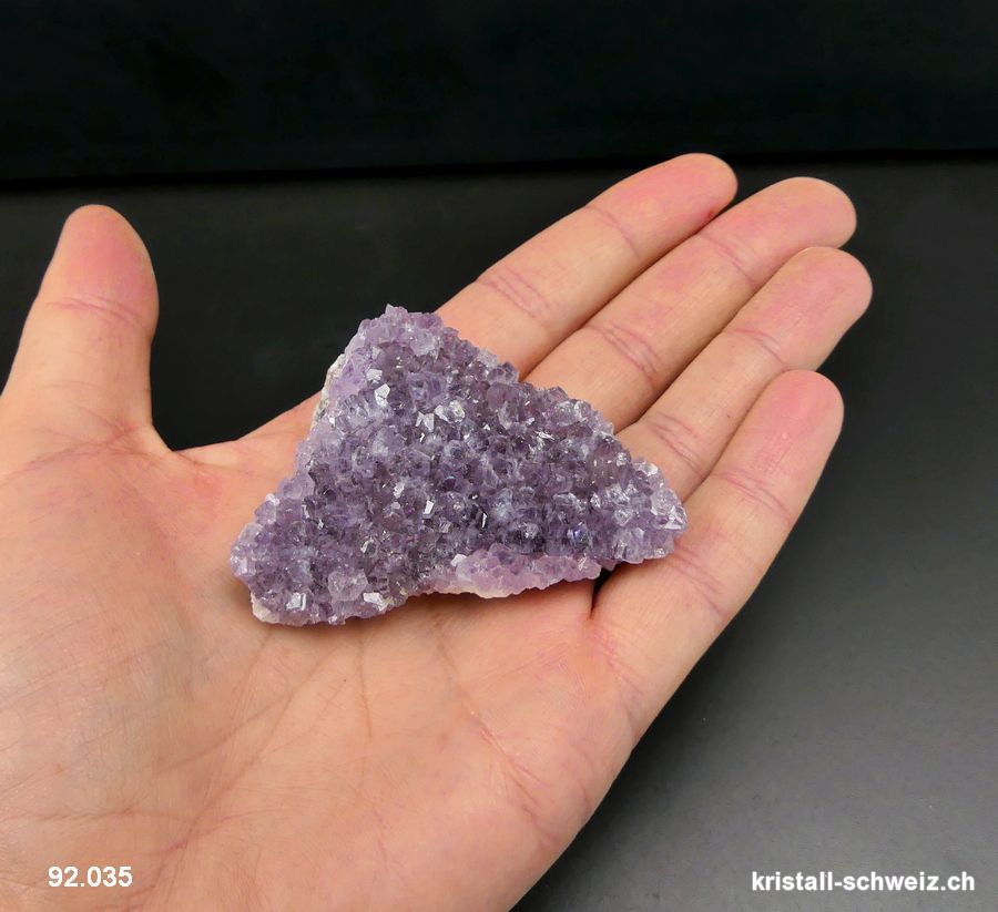 Amethyst aus Uruguay, kleine Gruppe. Unikat