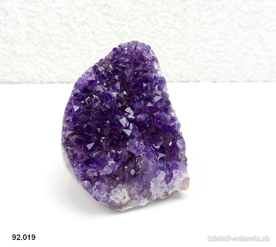 Amethyst aus Brasilien, Geode 5,2 cm. Unikat 167 Gramm