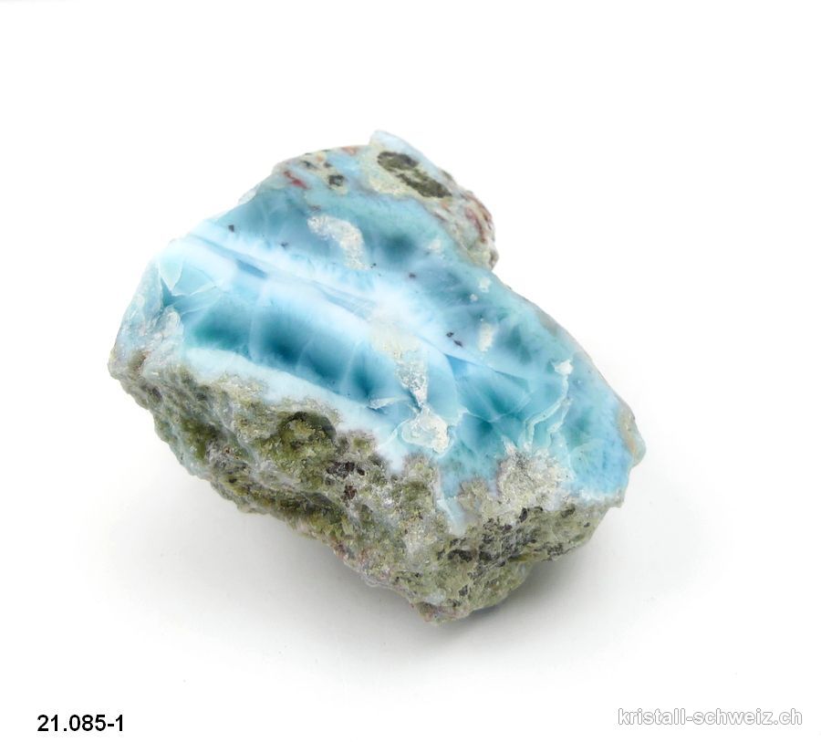 Larimar 1 polierte Seite. Unikat 99 Gramm