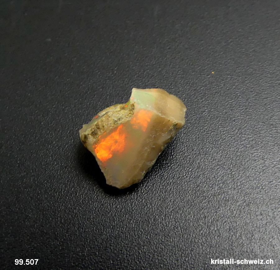 Opal Roh Ethiopien. Unikat von 3,2 karat