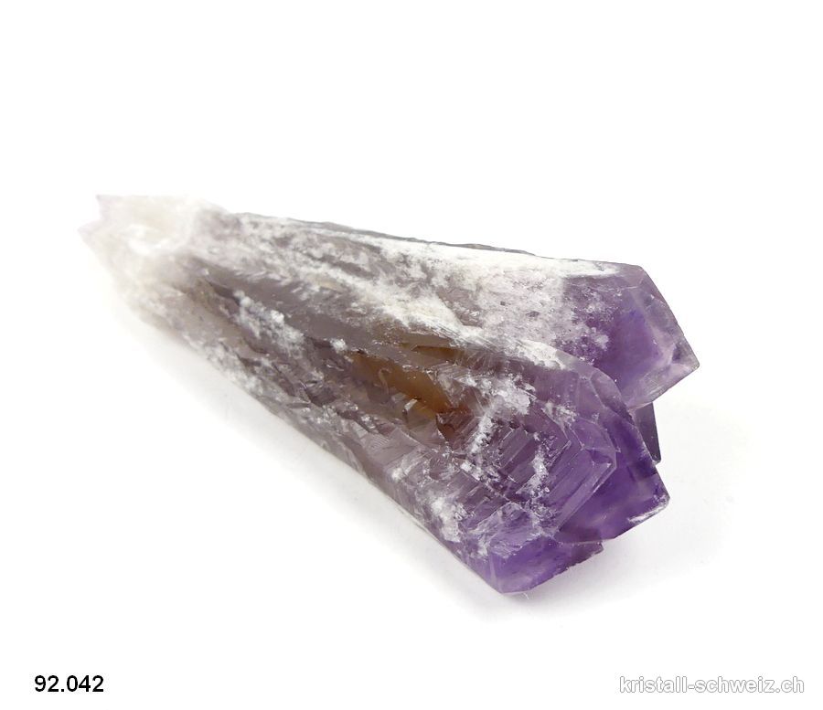 Amethyst Phantom mehrere Rohspitze, 9,2 cm. Unikat