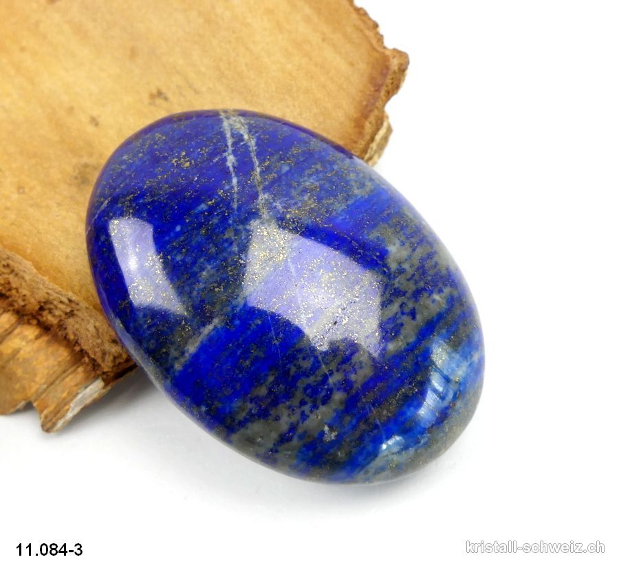 Lapislazuli aus Afghanistan, Seifenstein 6, x 4,3 x 2 cm. Unikat