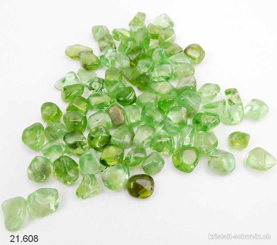 Peridot - Olivin 8 bis 11 mm. Sonderangebot