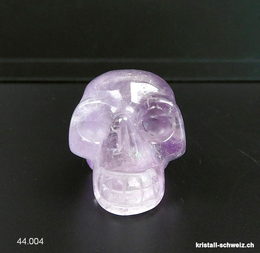 Schädel Amethyst. Einzelstück 52 Gramm