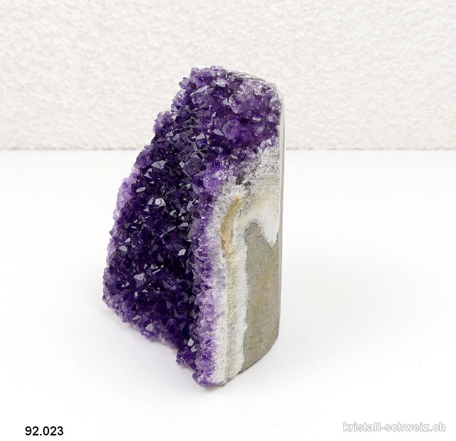 Amethyst aus Brasilien, Geode 8 cm. Unikat 312 Gramm