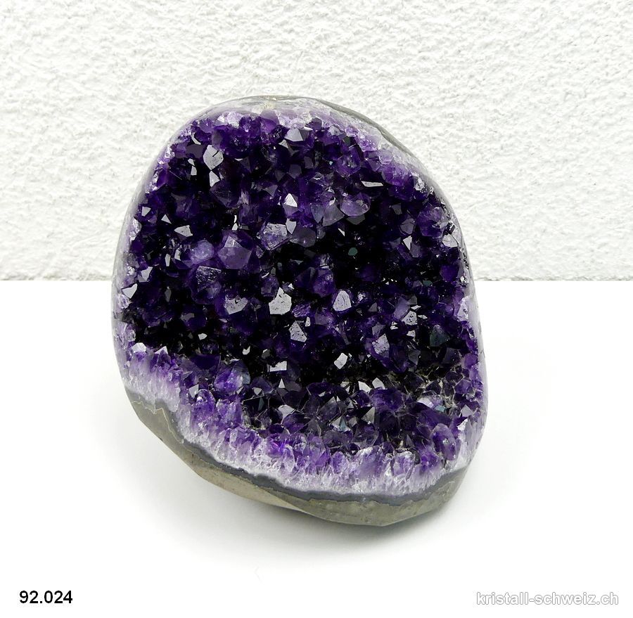 Amethyst aus Brasilien, Druse 10,8 cm. Unikat 1'190 Gramm