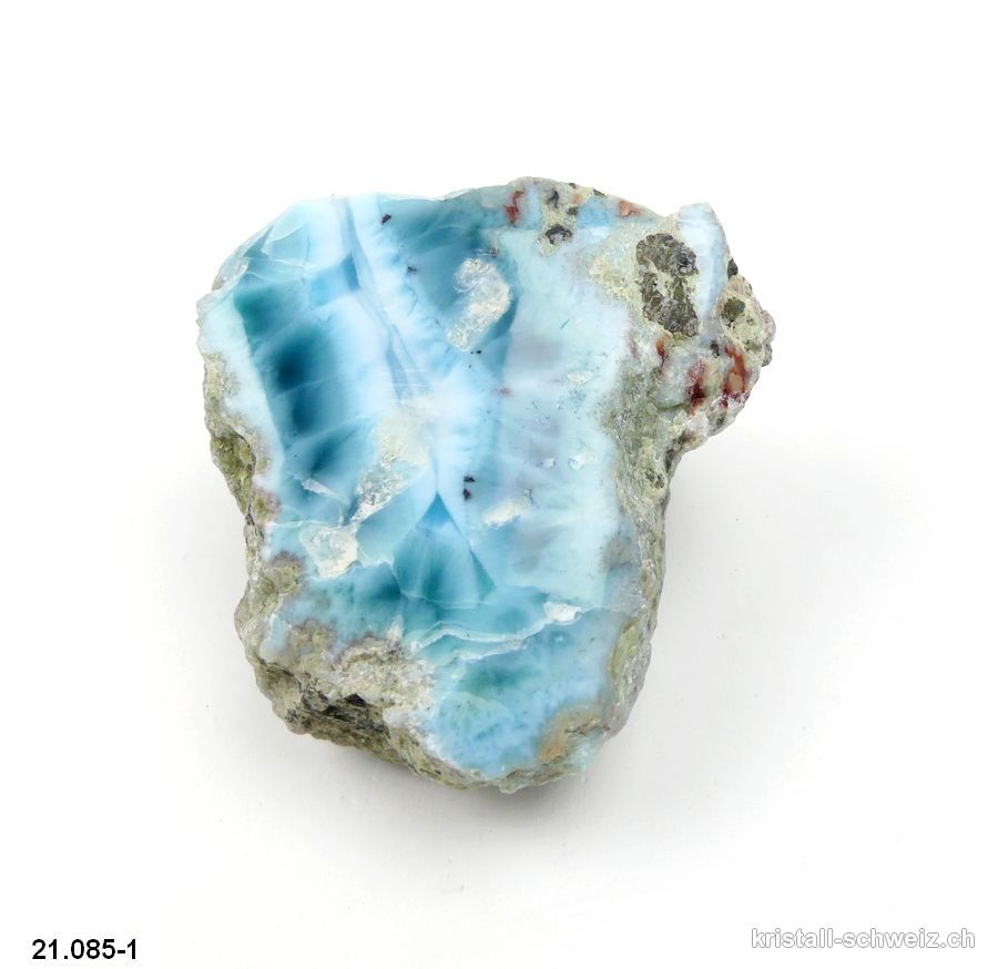 Larimar 1 polierte Seite. Unikat 99 Gramm