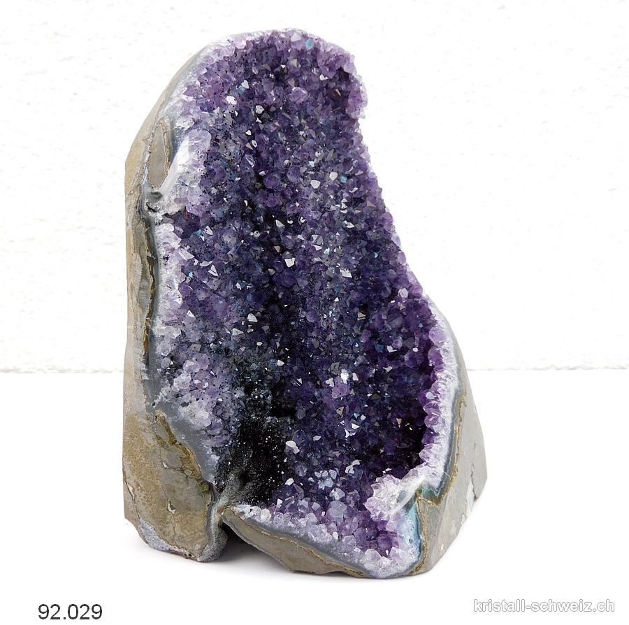 Amethyst aus Brasilien, Geode 15 cm. Unikat 1'369 Gr.