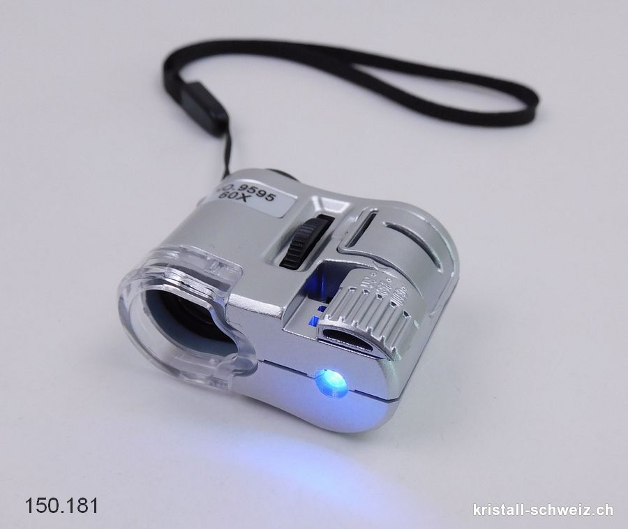 Mikroskop Mini LED 60 x. 4 x 3 cm