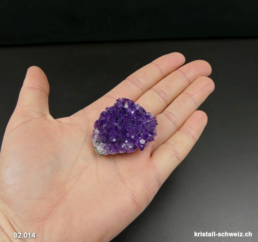 Amethyst aus Uruguay, kleine Gruppe. Einzelstück