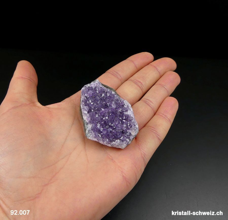 Amethyst aus Brasilien, kleine Gruppe. Einzelstück