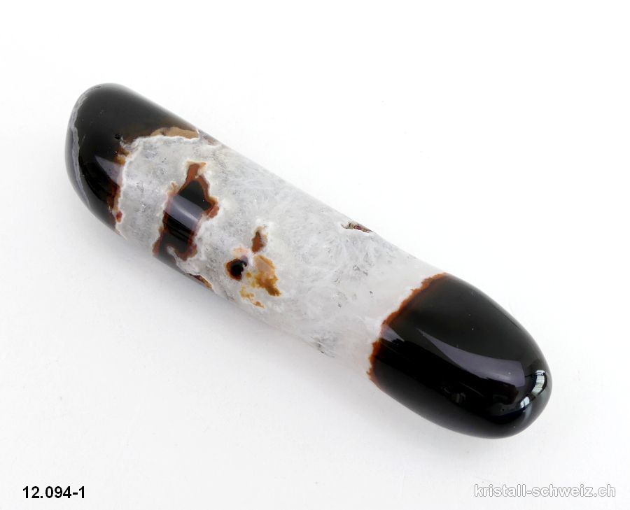 Massagestab Sardonyx 10,6 cm. Einzelstück. Gr. L