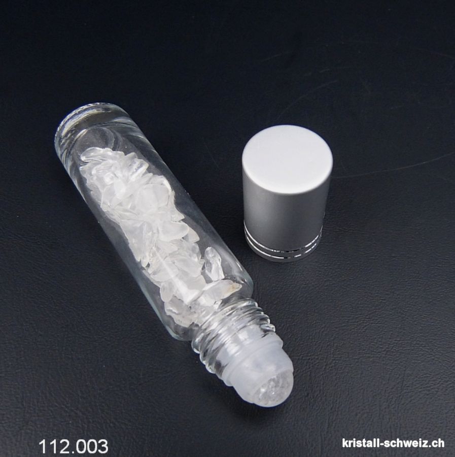 Bergkristall, Flasche Roll-on, ca. 10 ml