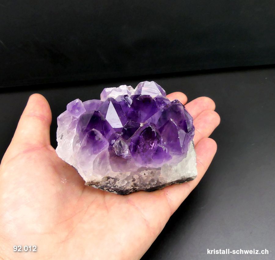 Amethyst druse 8 cm. Einzelstück 317 grammes