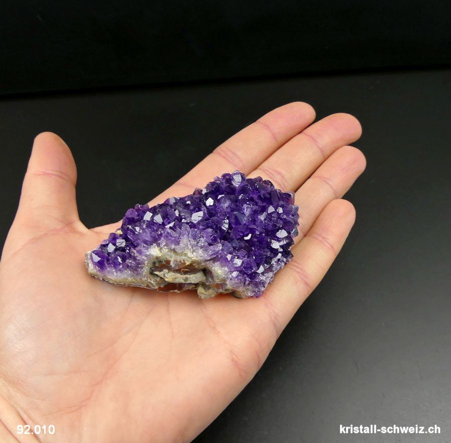 Amethyst aus Uruguay, Gruppe. Einzelstück 92 Gramm