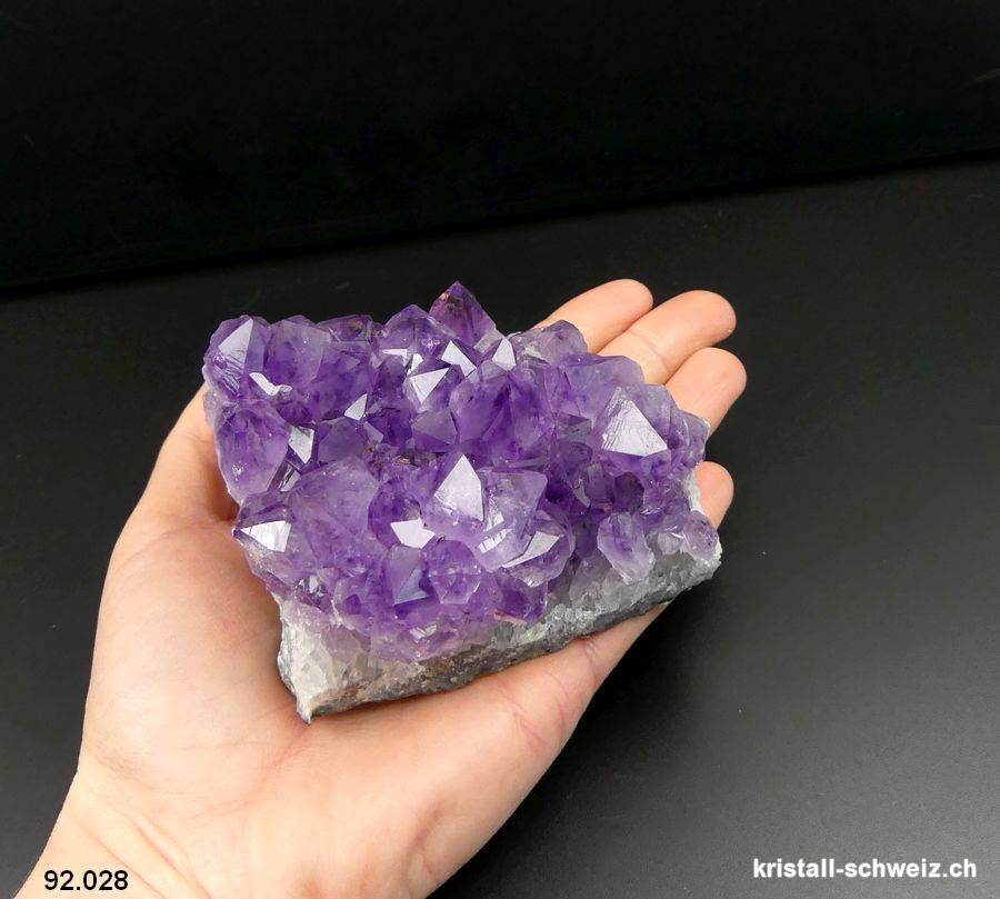 Amethyst aus Brasilien, Gruppe. Einzelstück 456 Gramm