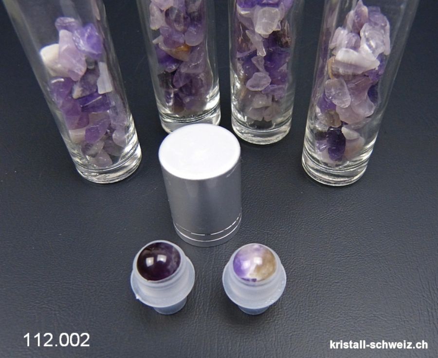 Amethyst, Flasche Roll-on, ca. 10 ml