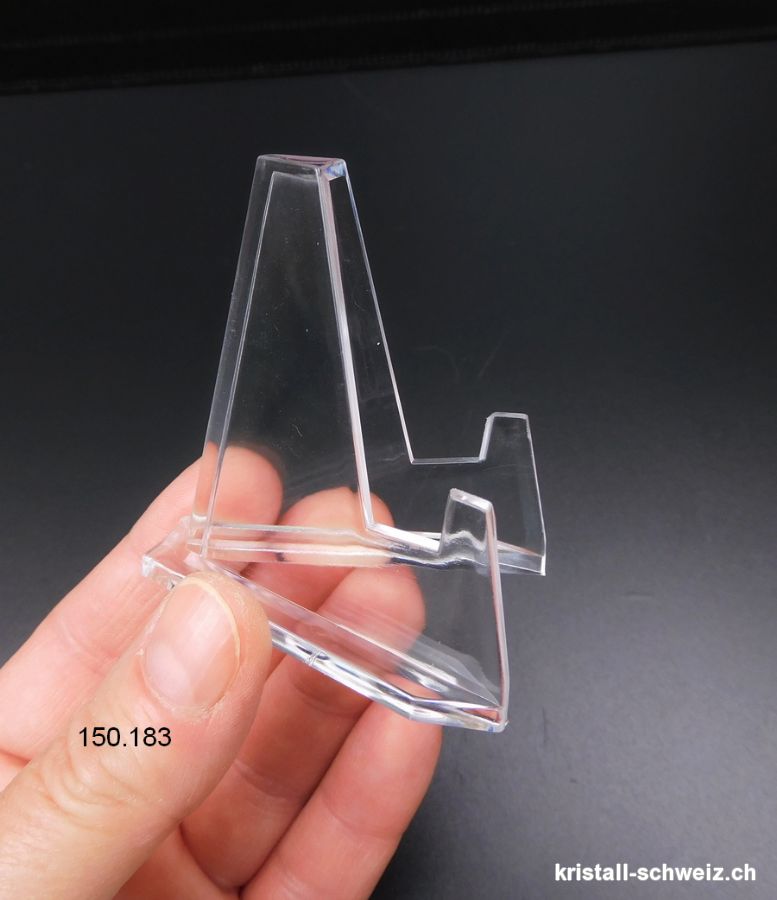 Plexiglas Ständer - Staffelei klein, H. 5,6 x Br. 3,6 cm