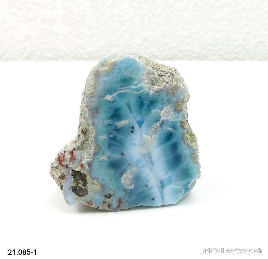 Larimar 1 polierte Seite. Unikat 99 Gramm