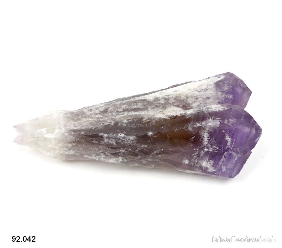 Amethyst Phantom mehrere Rohspitze, 9,2 cm. Unikat